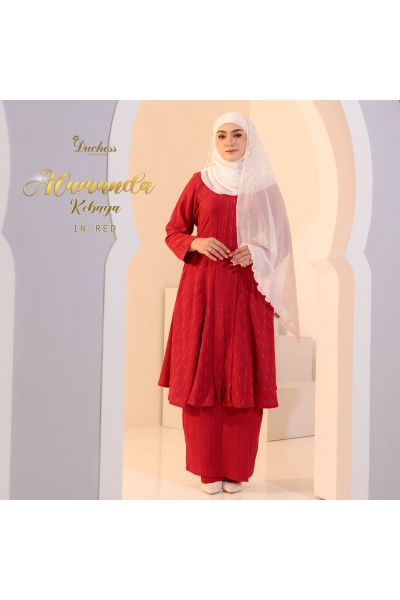 KEBAYA ALAMANDA - RED